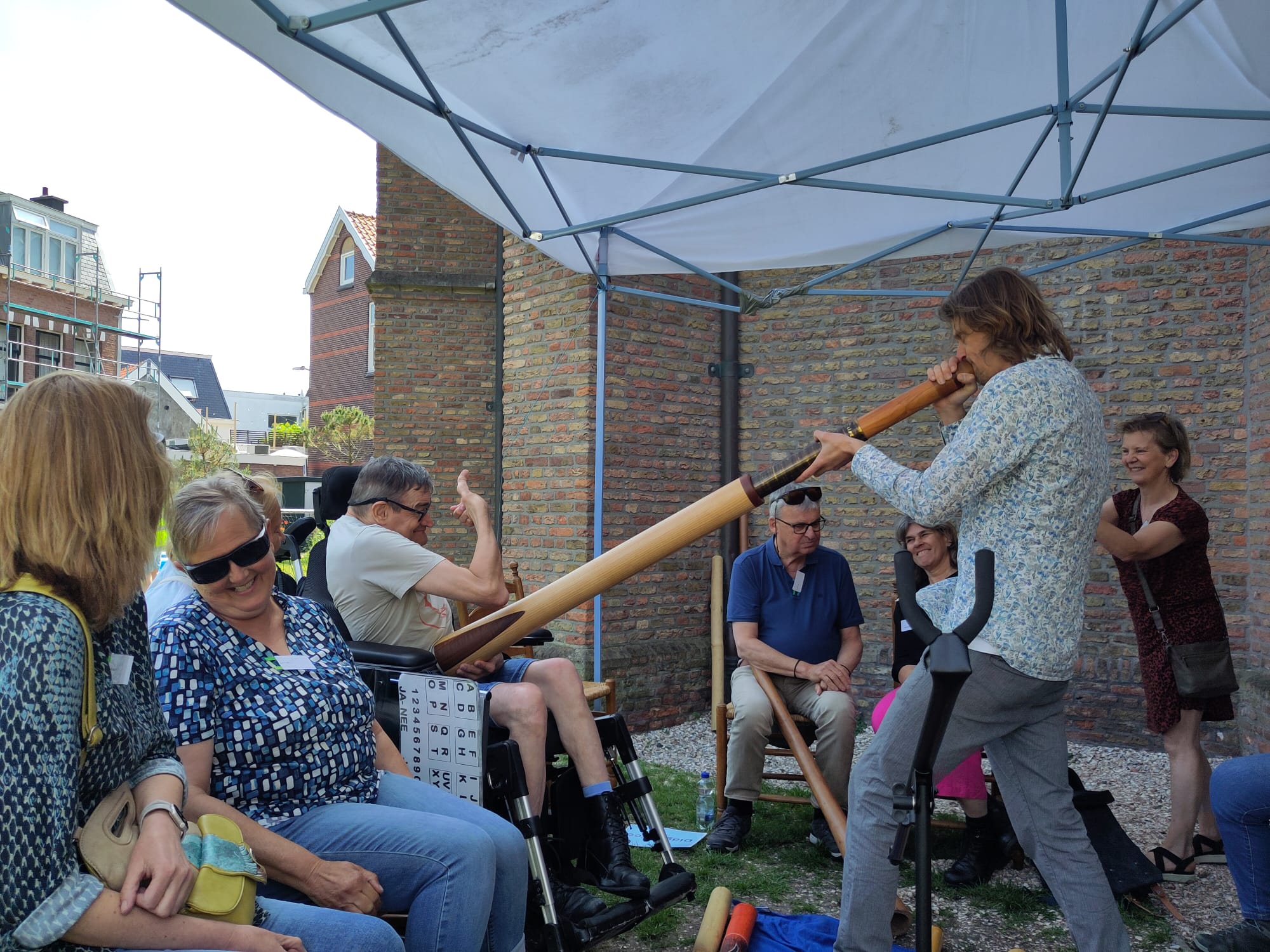 Doof Blind en Didgeridoo 1